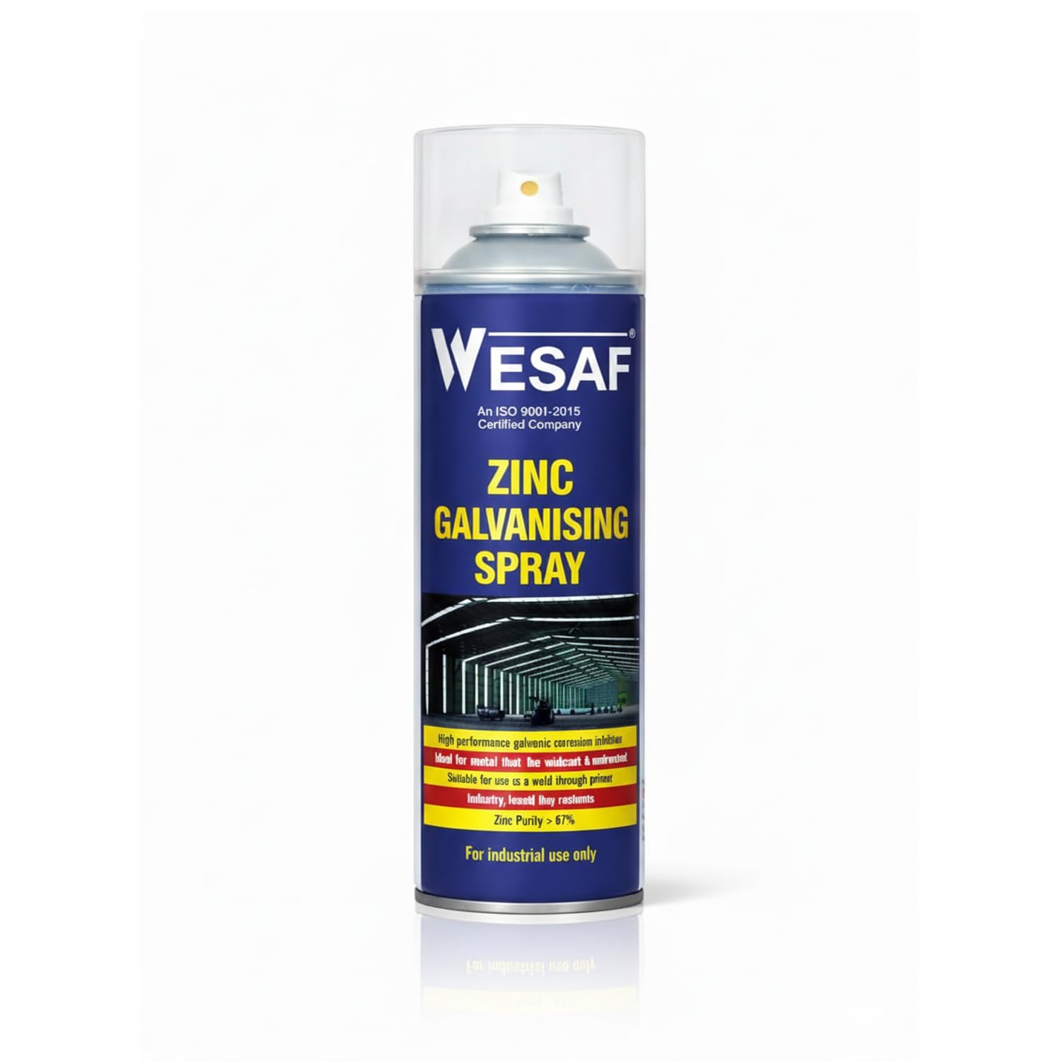 WESAF Zinc Spray | Zinc Spray Galvanized Paint (493ml/350g)